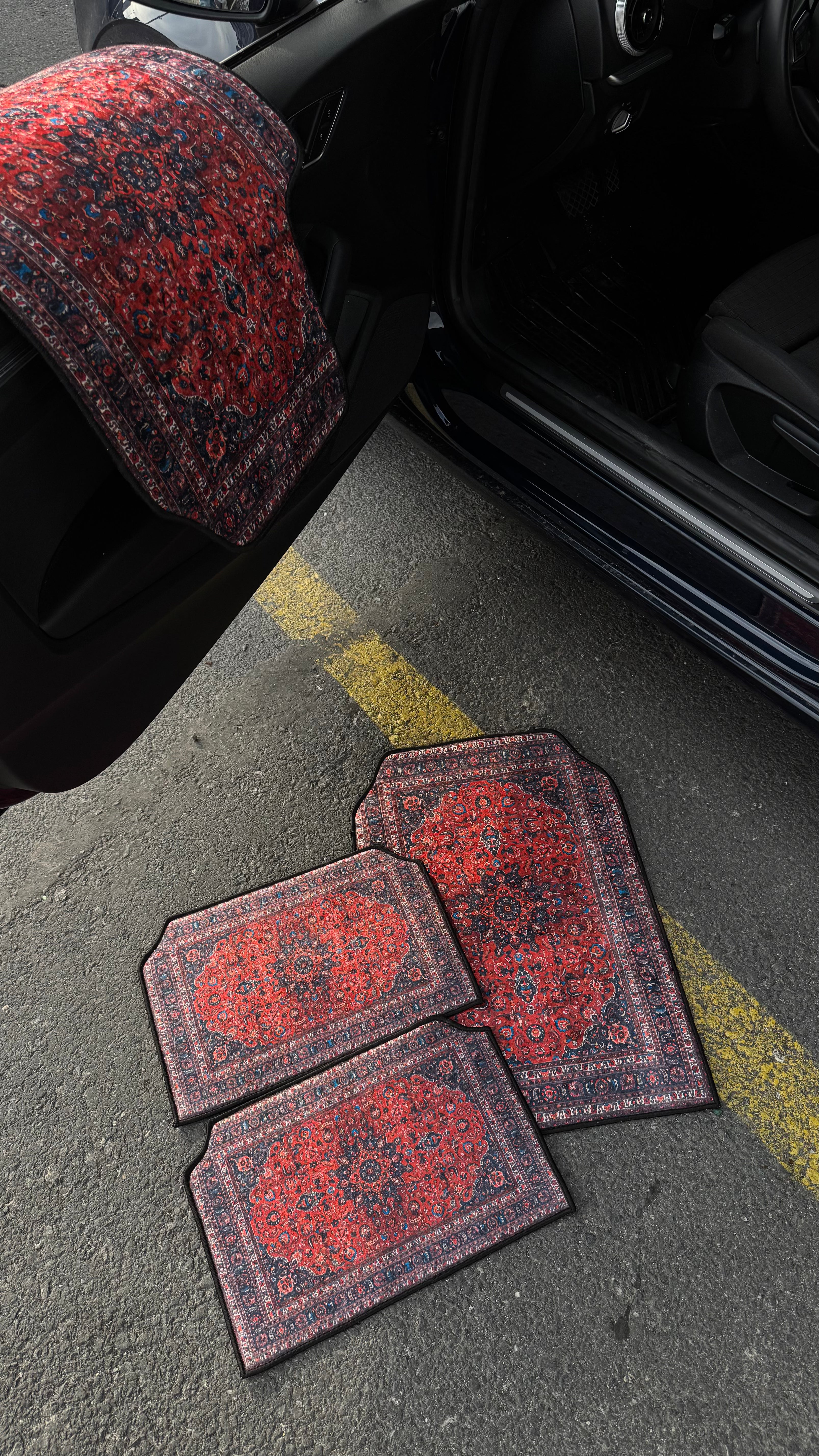 Saffron Car Mat